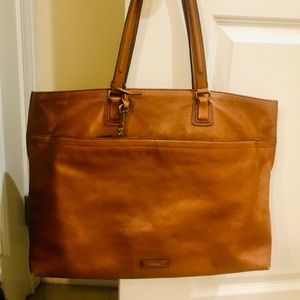 FOSSIL ( ALL LEATHER) TOTE BAG